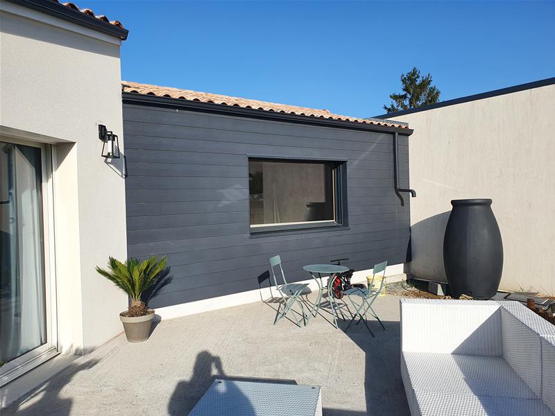 Extension bois à St Martin de St Maixent (79)